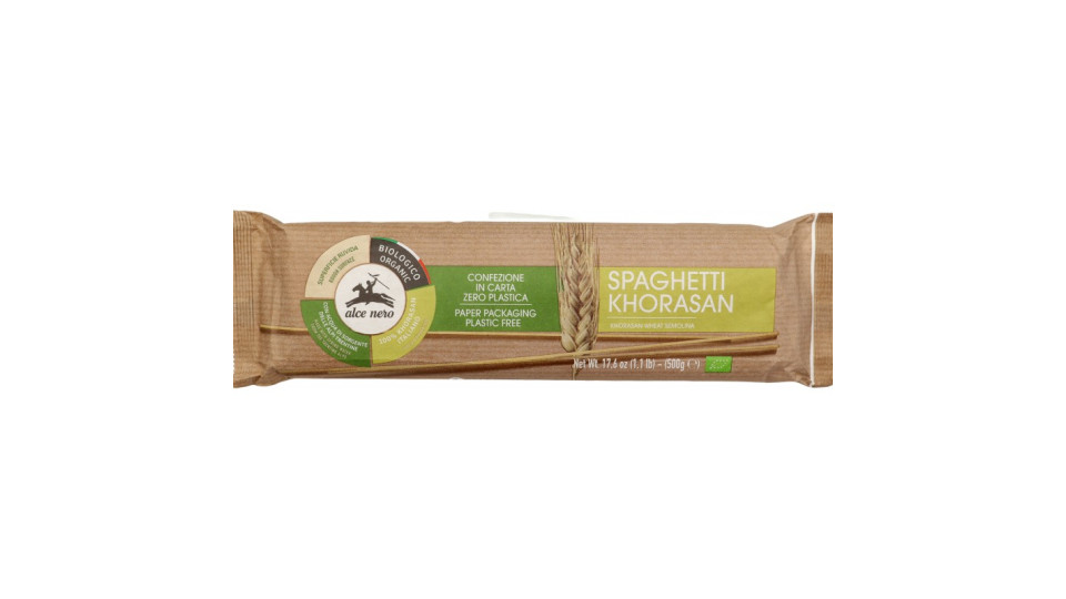 alce nero Spaghetti Khorasan 500 g