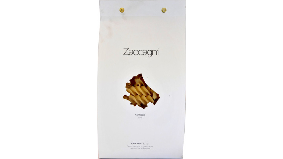 Pasta Zaccagni fusilli reali 500g