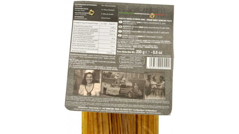 Filippi linguine al tartufo gr.250
