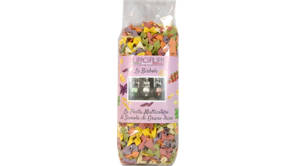 Filippi pasta di semola birbole tricolore gr.500
