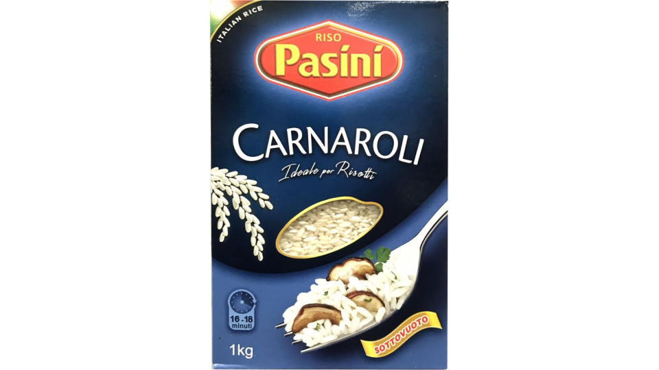 Pasini riso carnaroli kg.1