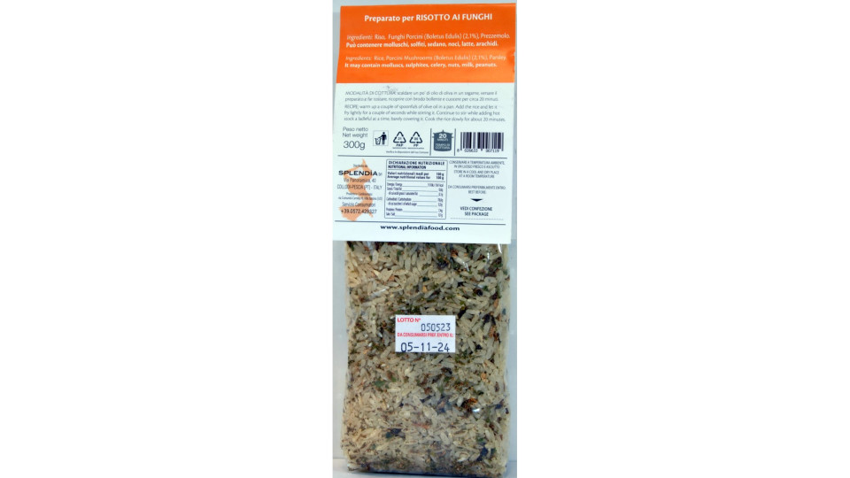 Raffaelli risotto ai funghi 300g