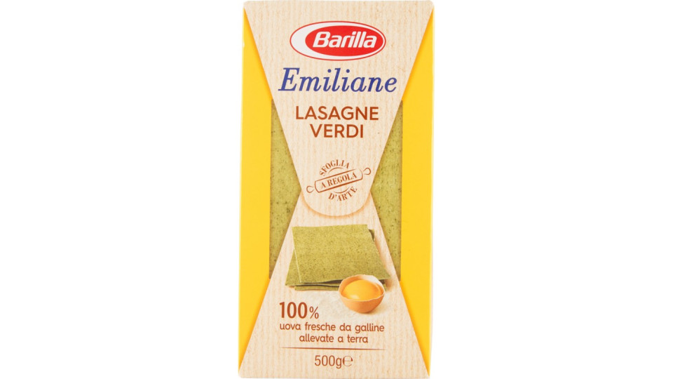 Barilla lasagne verdi gr.500