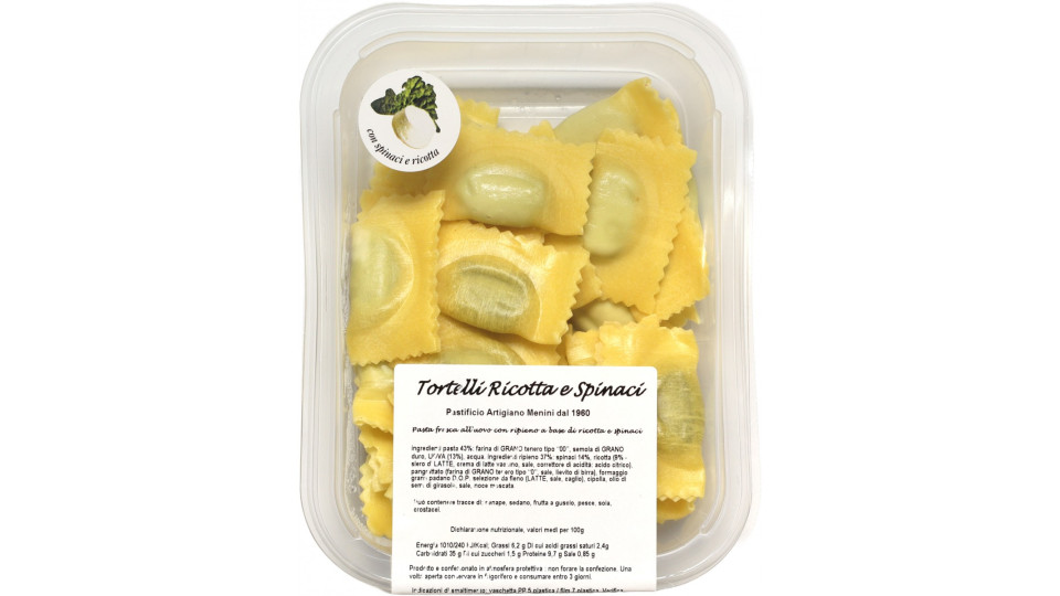 Tortelli con ricotta e spinaci gr.250 Pastificio Artigiano...