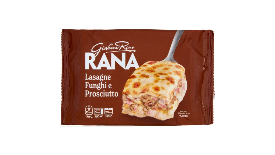 Giovanni Rana Lasagne Funghi e Prosciutto 350 g