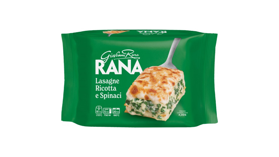 Giovanni Rana Lasagne Ricotta e Spinaci 350 g
