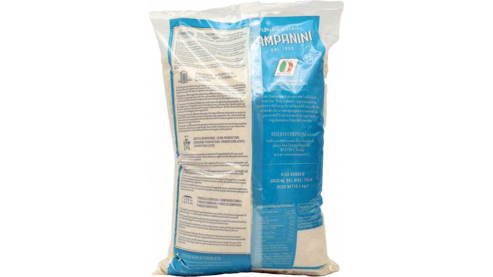 Campanini riso arborio kg 5