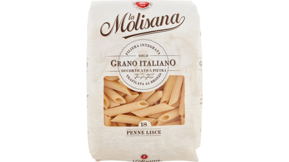 La Molisana pasta penne lisce n.18 gr.500