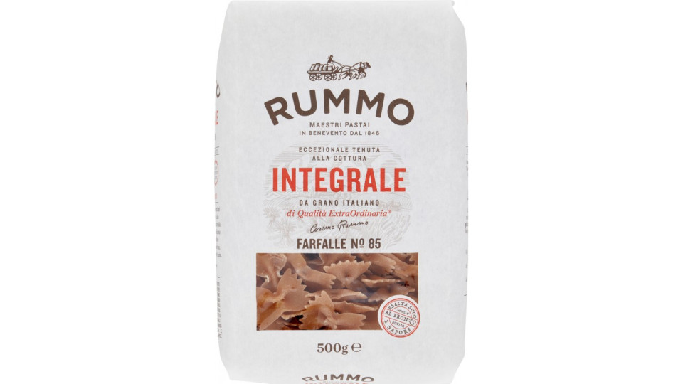 Rummo pasta farfalle integrali n.85 gr.500