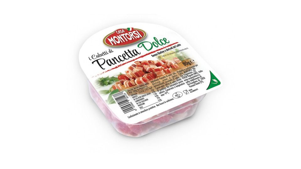 Casa Montorsi pancetta dolce cubetti gr.80