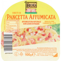 Becher cubetti di pancetta affumicata gr.100