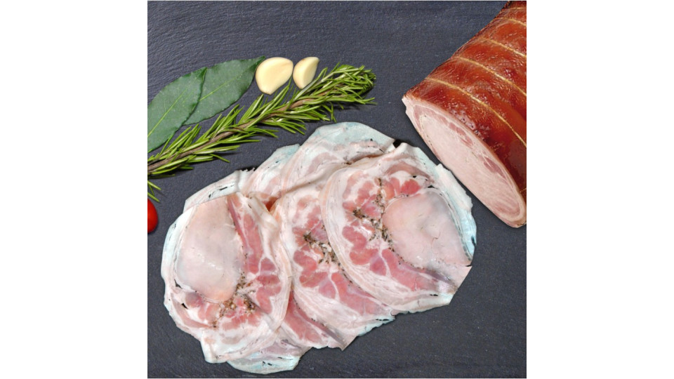 Salumificio Aurora porchetta affettata gr.100