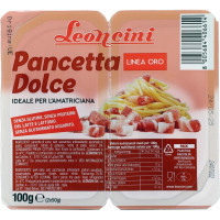Leoncini cubetti pancetta dolce gr.50x2