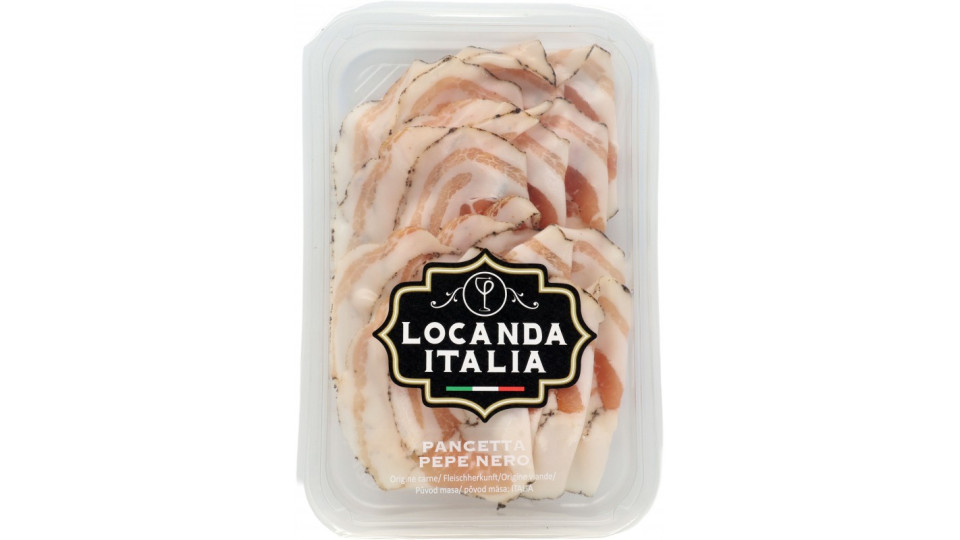 Locanda italia pancetta pepe nero gr.80