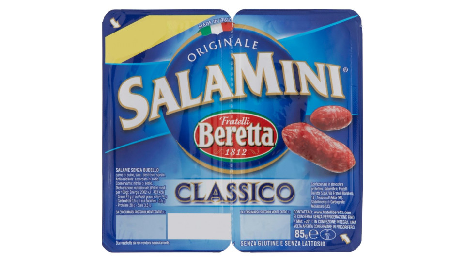 Beretta salamini classici gr.85
