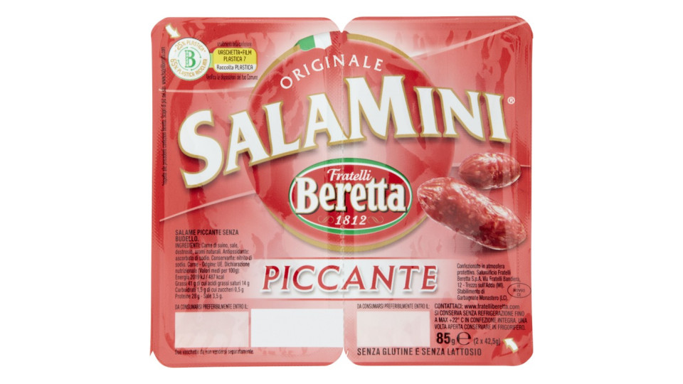 Fratelli Beretta SalaMini Piccante 2 x 42,5 g
