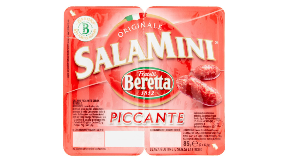 Fratelli Beretta SalaMini Piccante 2 x 42,5 g