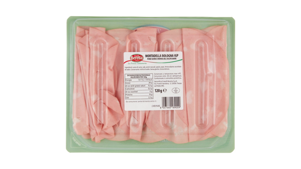 Beretta mortadella IGP gr.120