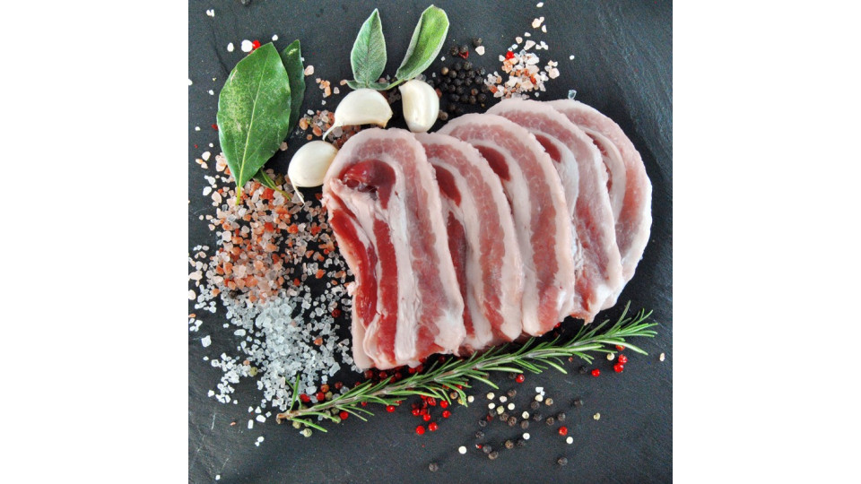Pancetta fresca Macelleria Mutti gr.300