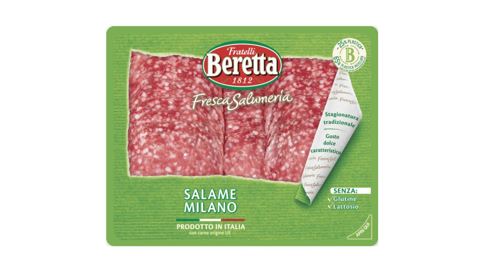 Beretta la fresca salumeria salame di milano gr.100