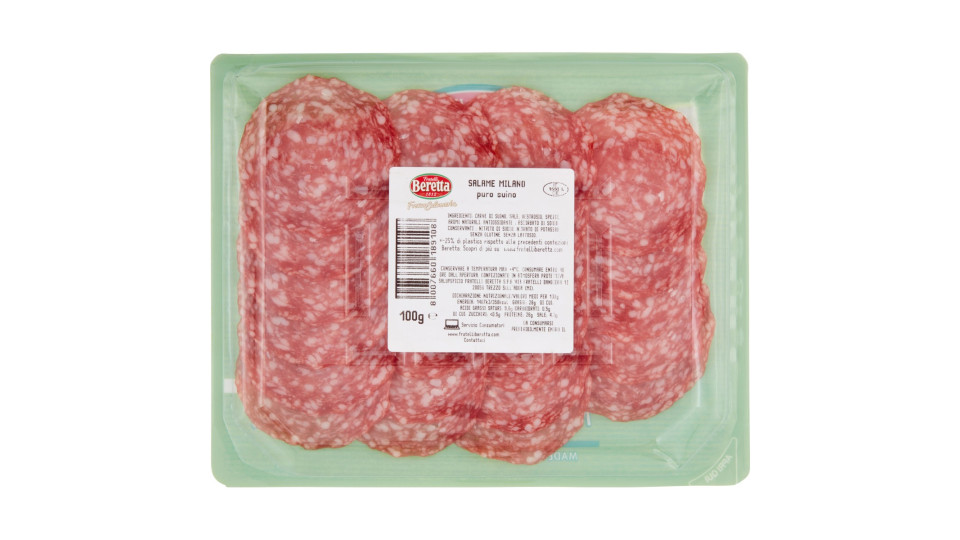 Beretta la fresca salumeria salame di milano gr.100
