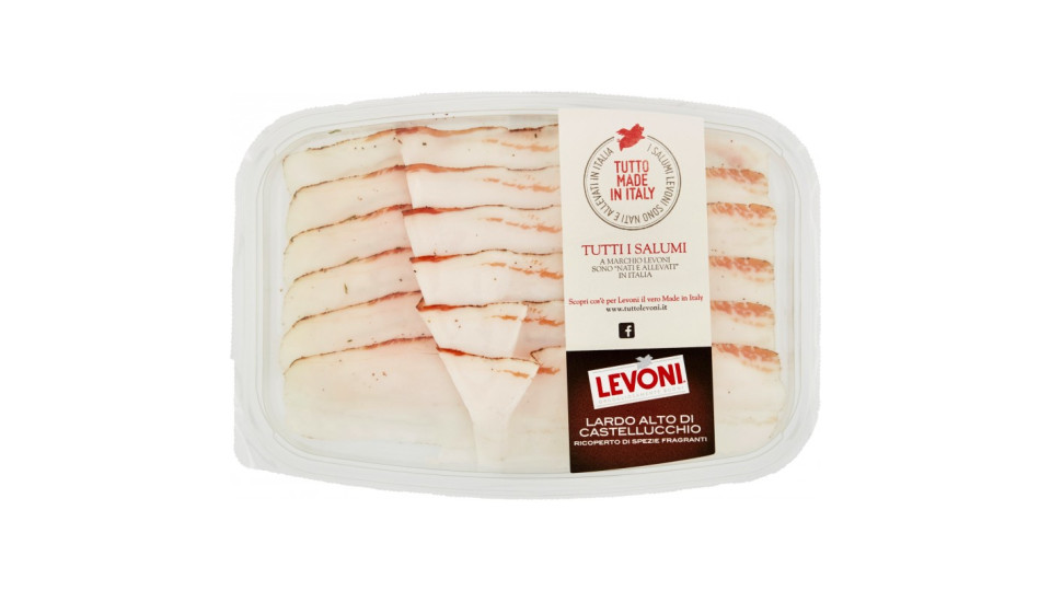 Levoni Lardo Alto di Castellucchio gr.80