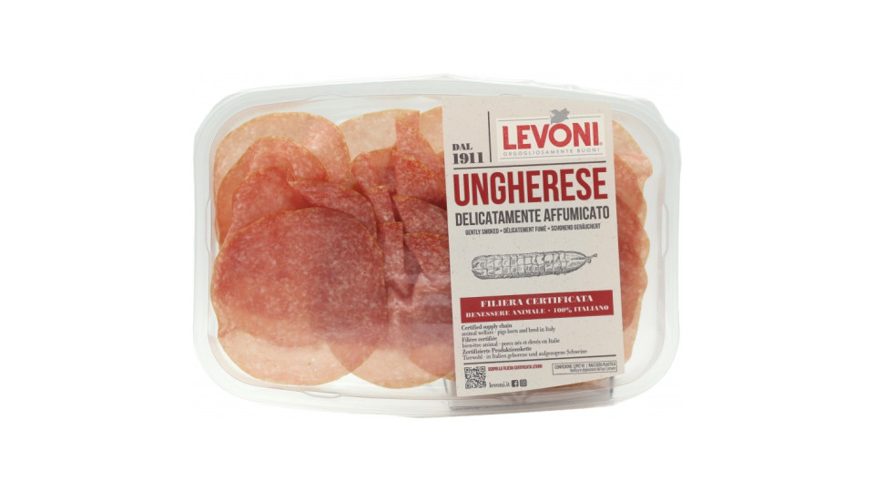 Levoni salame ungherese affumicato gr.80
