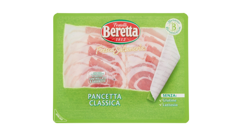 Beretta pancetta fresca salumeria gr.100