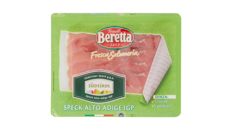 Fratelli Beretta Fresca Salumeria Speck Alto Adige IGP 100 gr.