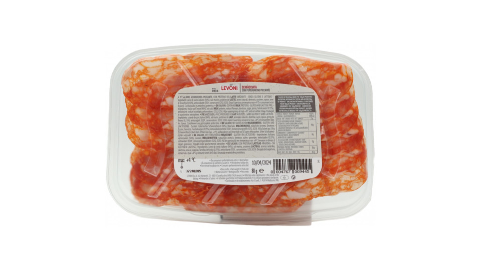 Levoni schiacciata piccante gr.80