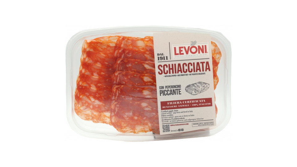 Levoni schiacciata piccante gr.80