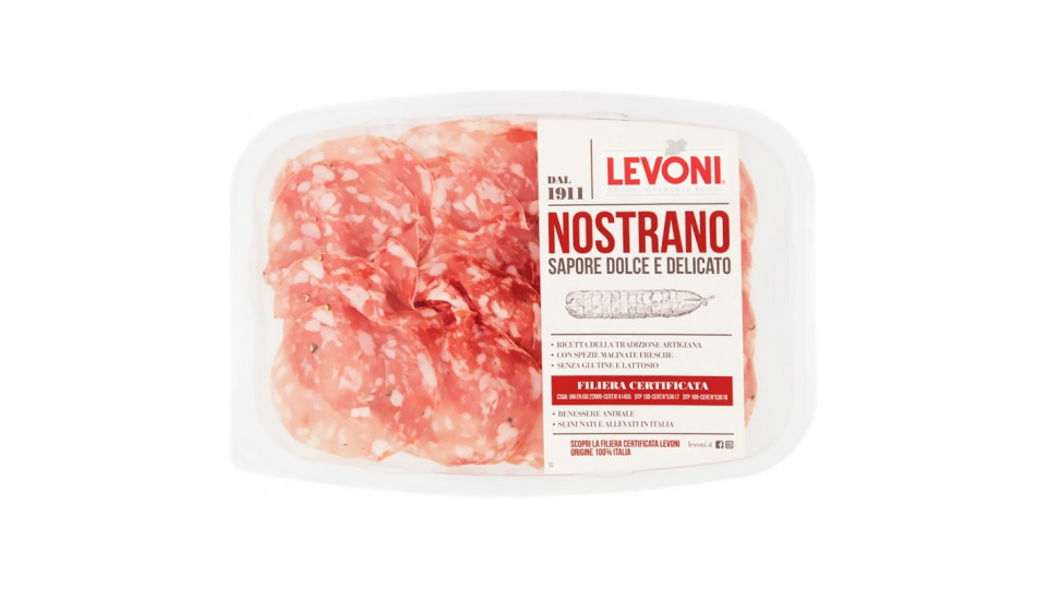 Levoni salame nostrano gr 80
