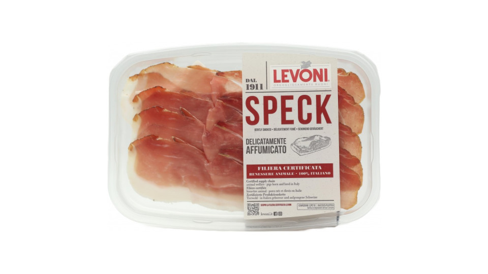 Levoni speck affumicato gr.80