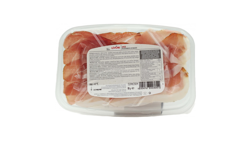 Levoni speck affumicato gr.80