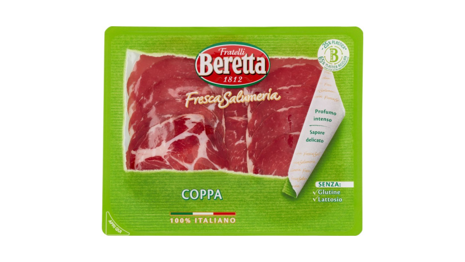 Beretta coppa fresca salumeria gr.100