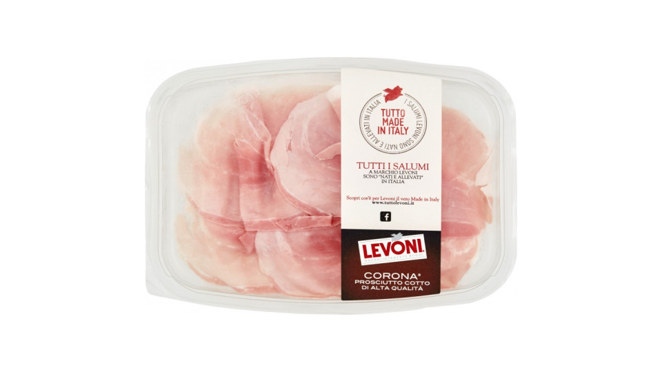 Levoni Corona Prosciutto Cotto di Alta Qualità gr.100