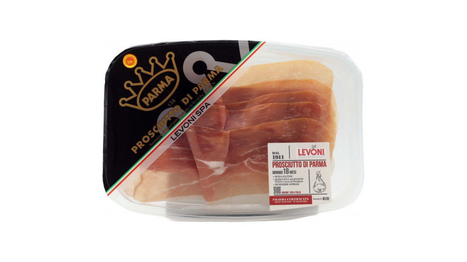 Levoni Prosciutto crudo di Parma vaschetta gr.70