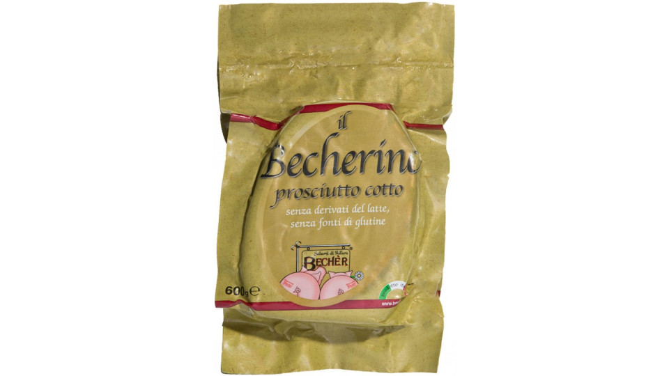 Becher becherino prosciutto cotto gr.600