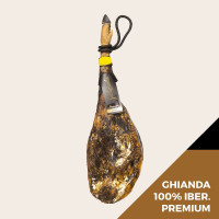 Jamón Ibérico di ghianda La Jabuguena Premium - con osso -...