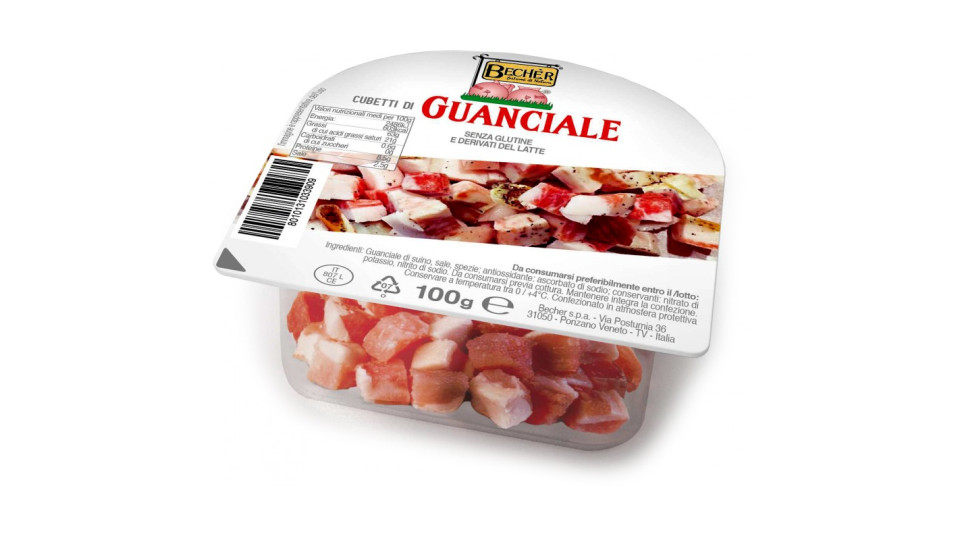 Becher dadini di guanciale gr.100