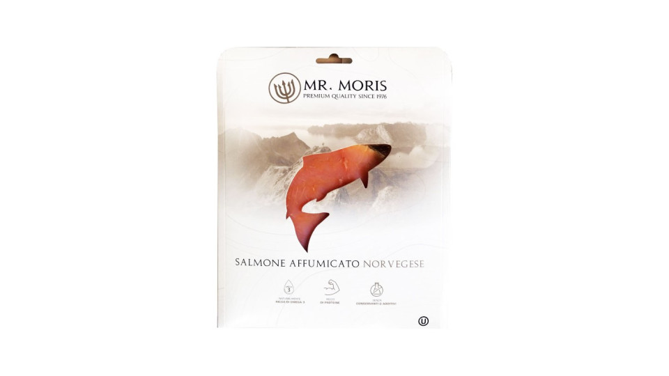 Salmone dei fiordi norvegesi affumicato preaffettato gr.100 -...