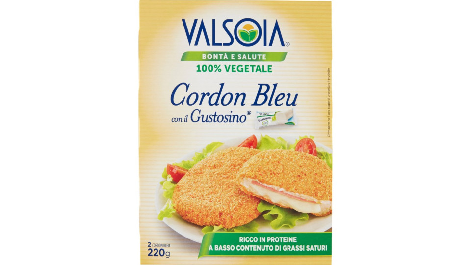Valsoia Bontà e Salute Cordon Bleu con il Gustosino 2 x 110 g