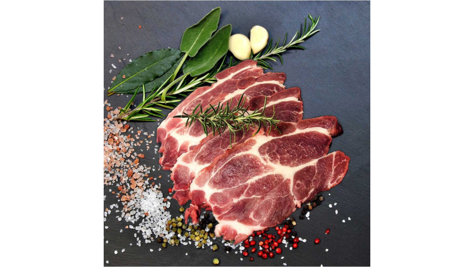 Macelleria Mutti coppa di maiale a fette gr.400