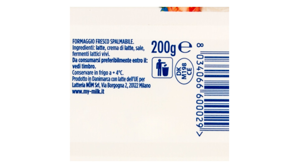 Milk Formaggio fresco 200 g