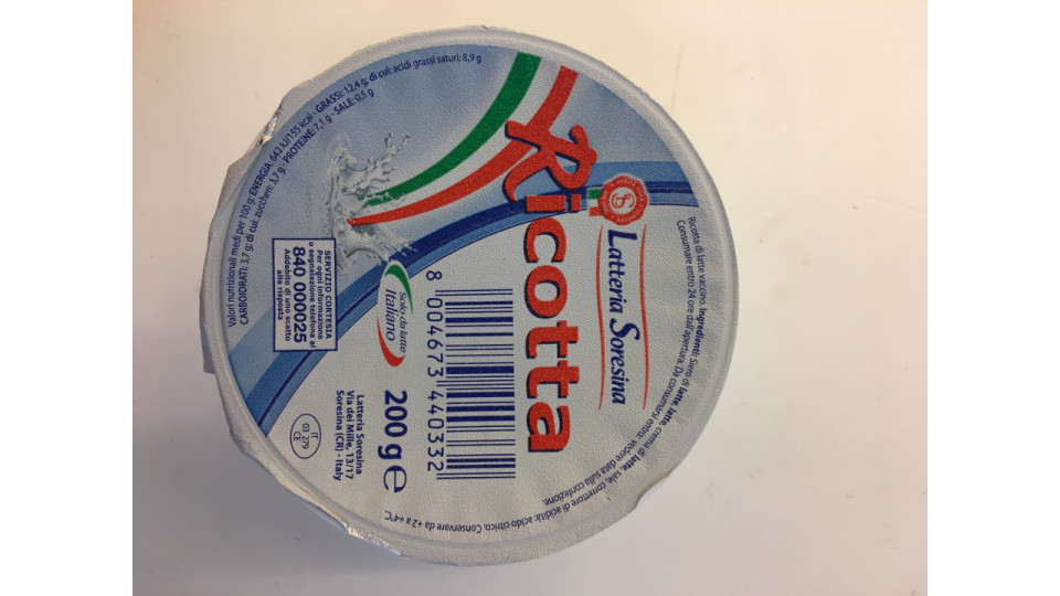 Soresina ricotta gr.200