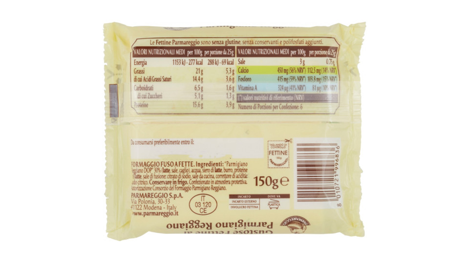 Parmareggine fettine gr.150