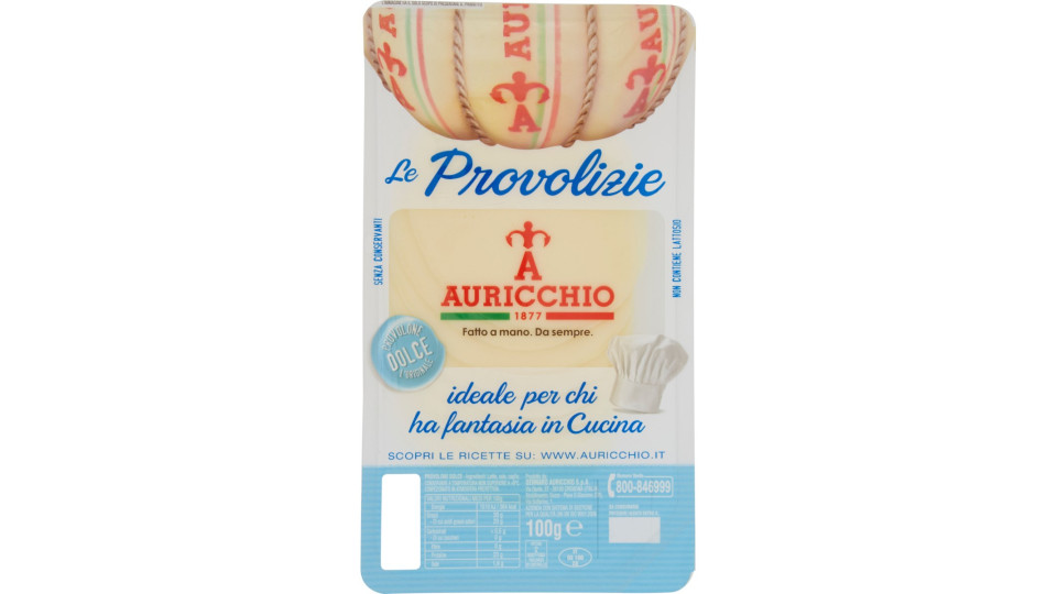 Auricchio Provolone dolce fette sottili 100 g - Le Provolizie
