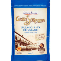Gran Soresina Parmigiano Reggiano DOP Grattugiato 80 g