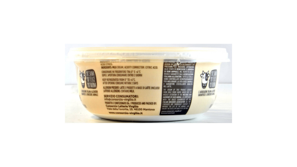 Consorzio Virgilio mascarpone 100% italiano selezione gr.250