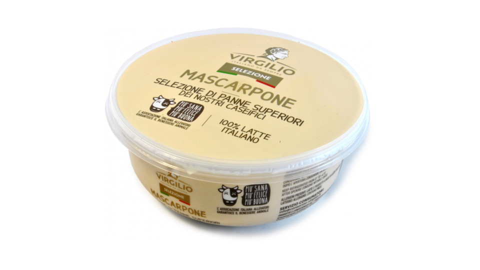Consorzio Virgilio mascarpone 100% italiano selezione gr.250